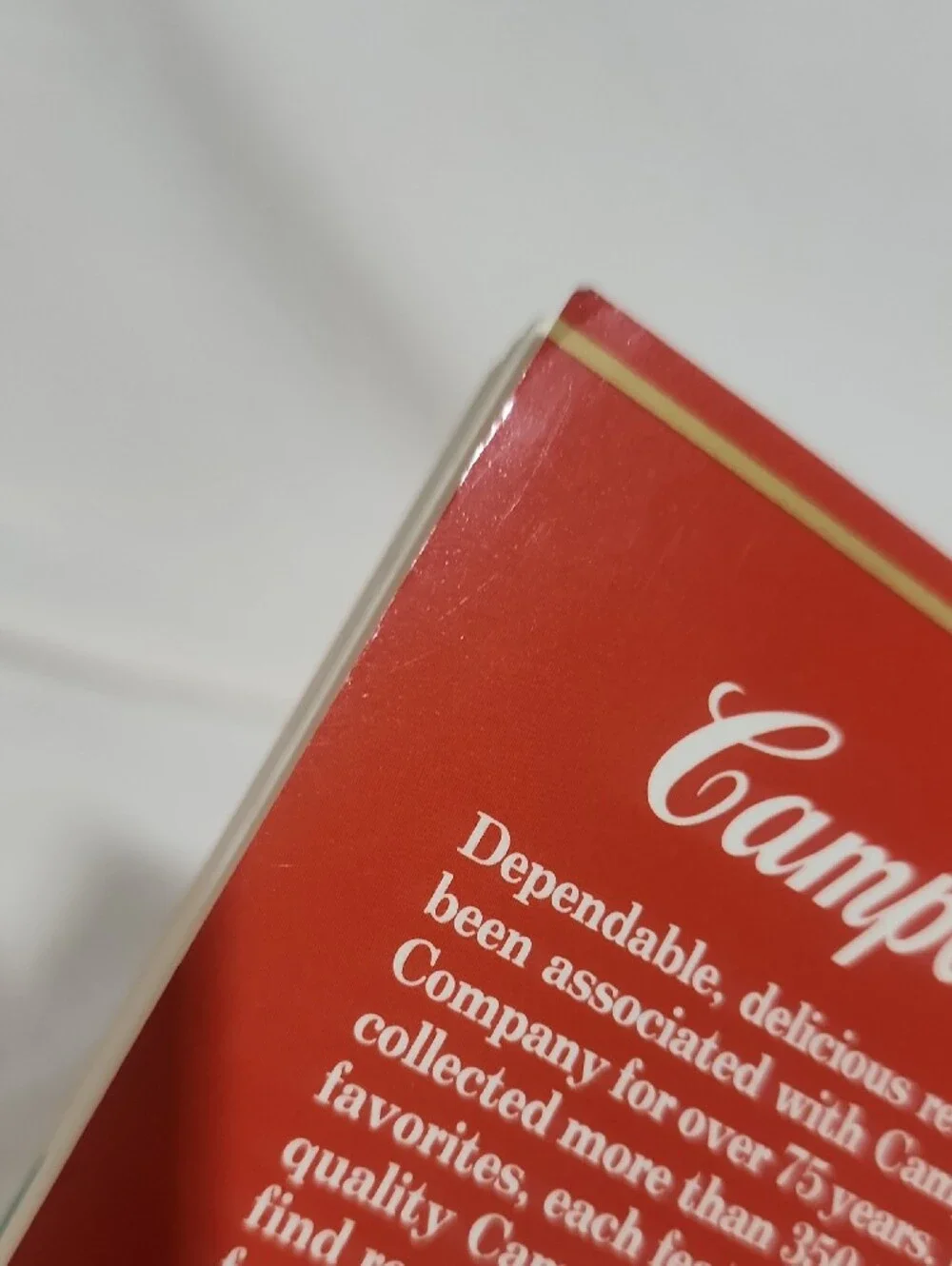 Campbell's Cookbook- Treasury Of Recipes (1991)